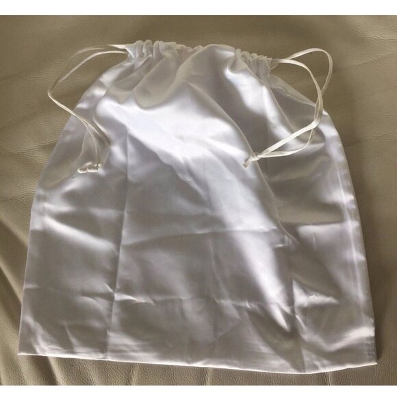 Michael Kors Dust Bag White Drawstring Handbag Cover Storage LRG 18" x 18" - Picture 7 of 7